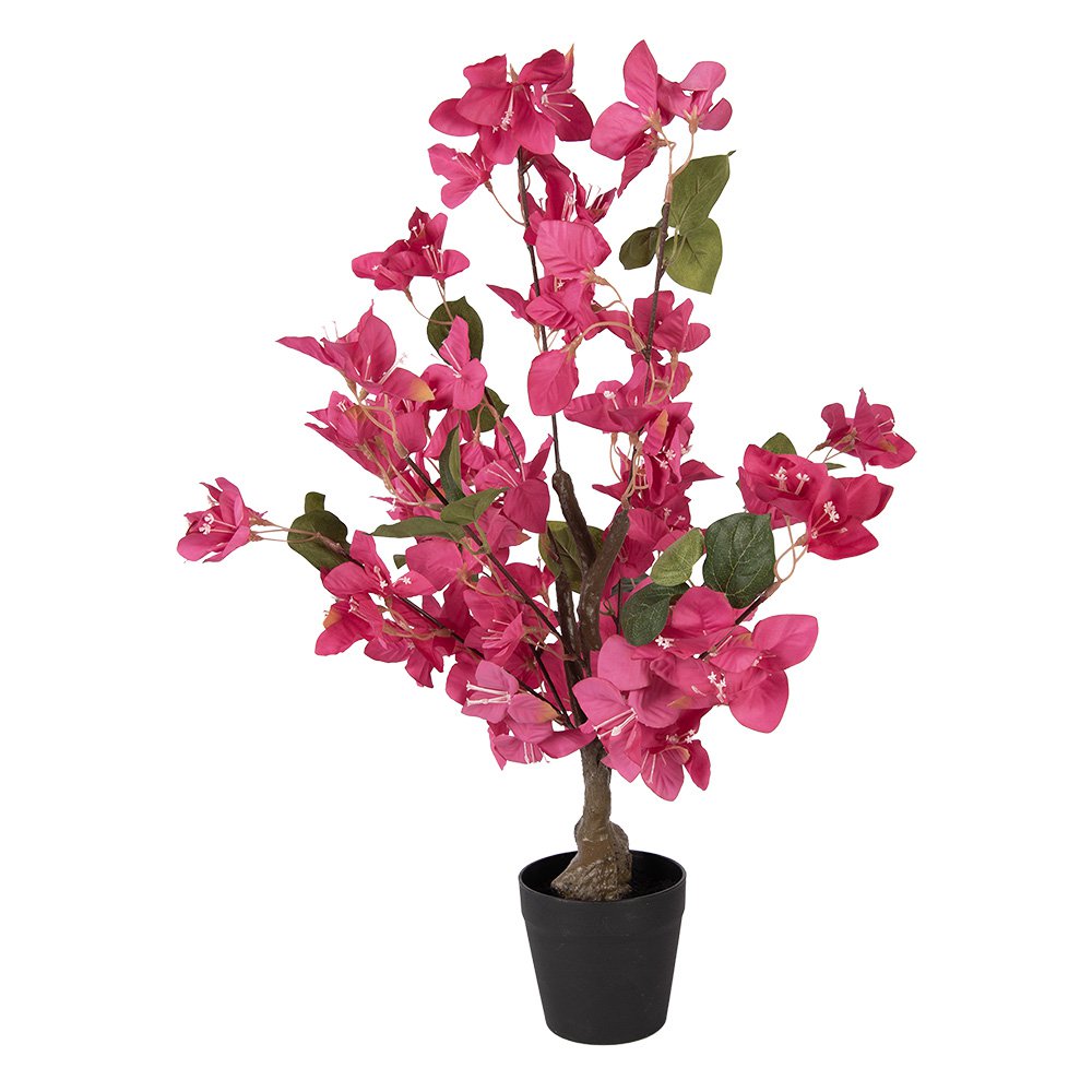 Kunstboom Bougainvillea 25x25x60 cm Roze Kunststof