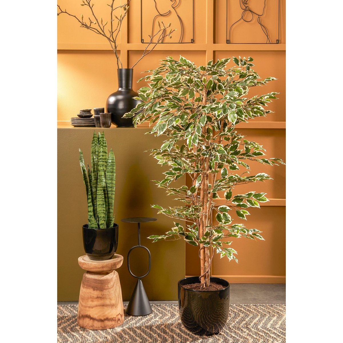 Kunstplant Ficus Groen
