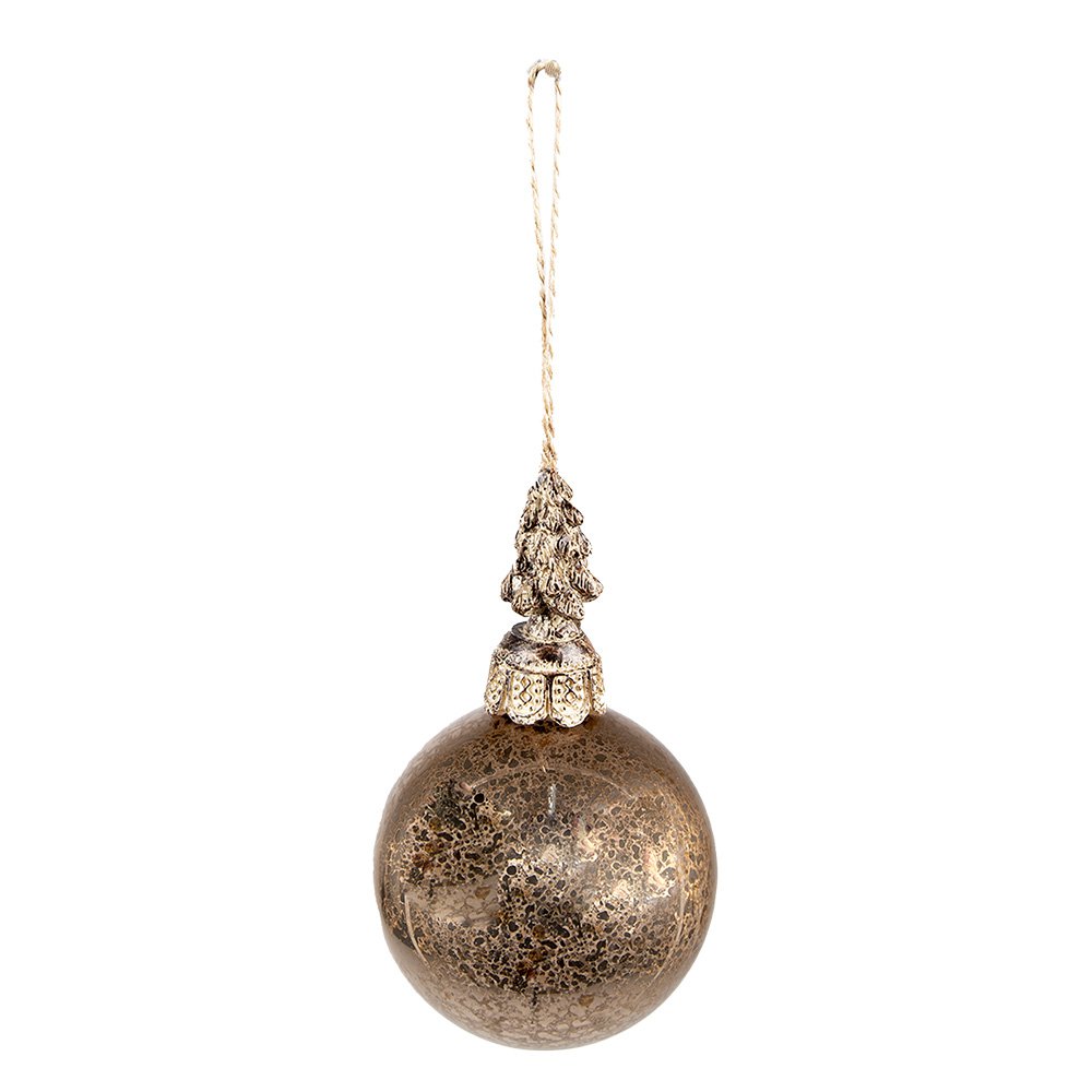 Kerstbal Ø 8x14 cm