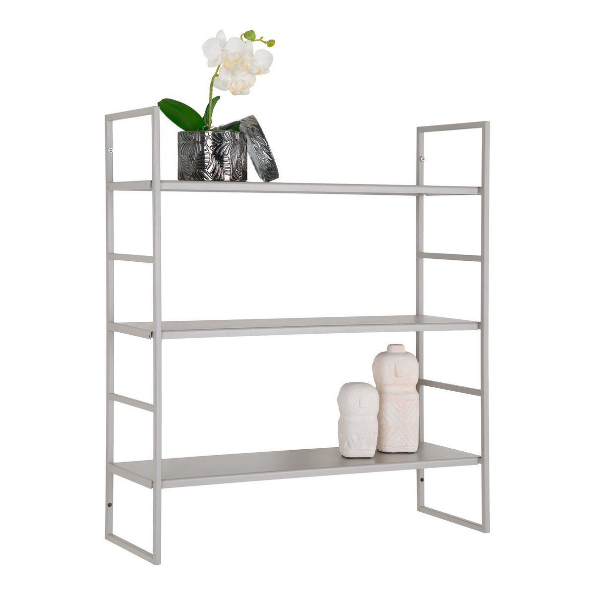 Beja Planken - Cool Grey, Staal, 48x17x55 cm