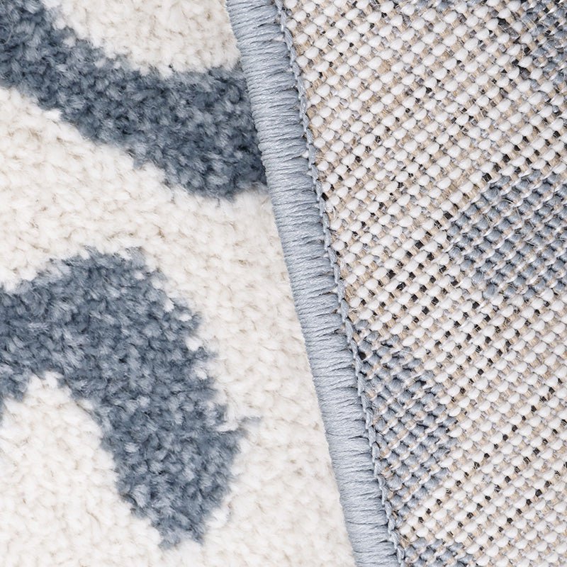 BAO ZILVERBLAUW kinderkleed van dierenhuid