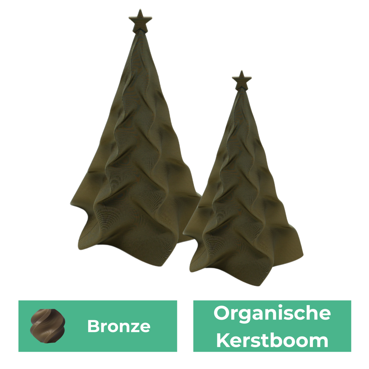 Organic Christmas tree set