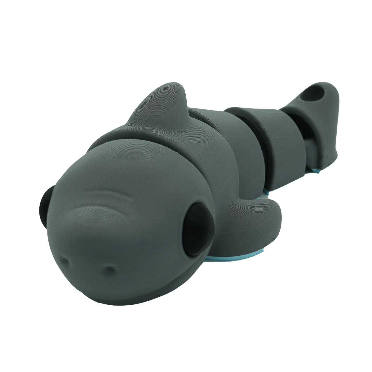 Flexibele haai beeld - 25CM