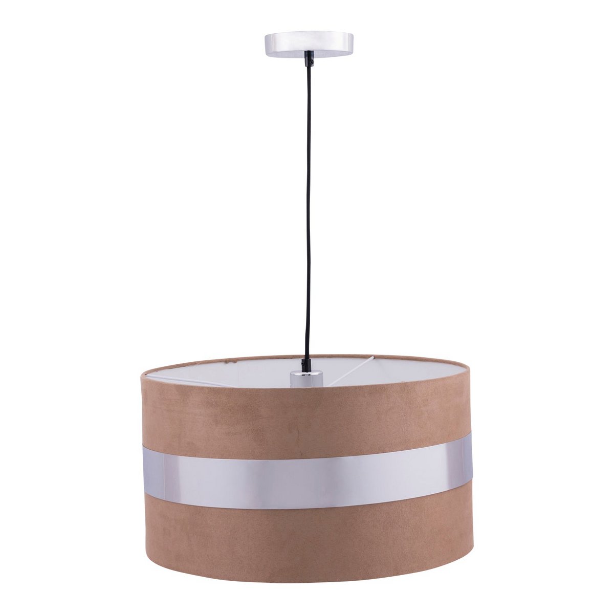 Hanglamp 45x25 cm grijs