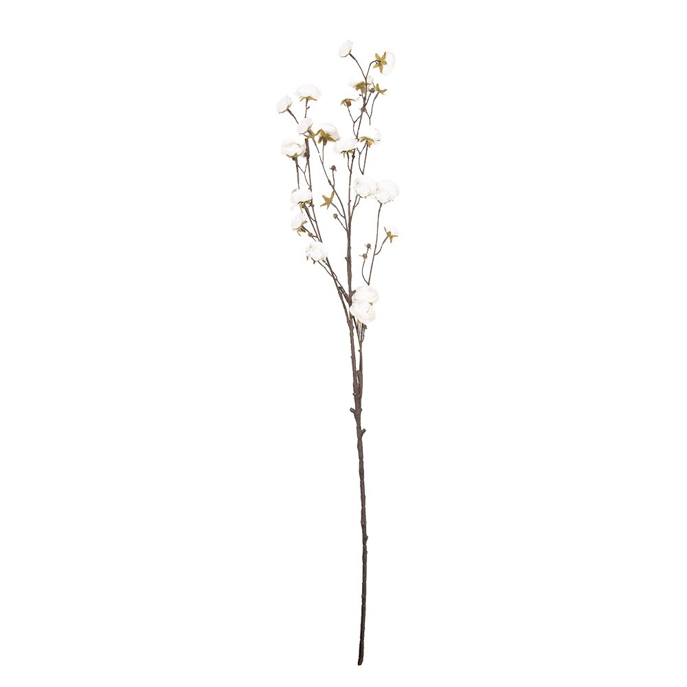 Kunstbloem 115 cm Wit Kunststof