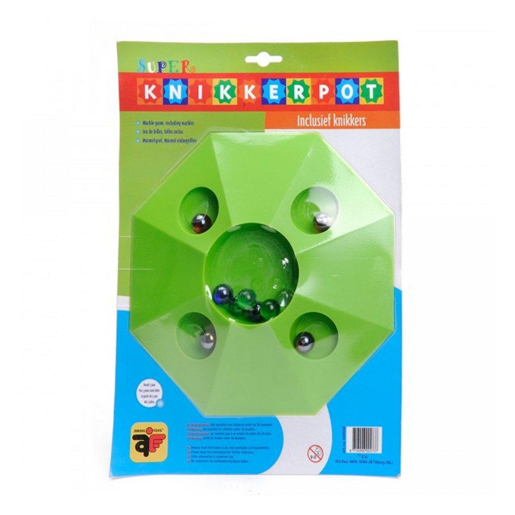 Basic Super Knikkerpot Met 10 Knikkers Ø 22 Cm