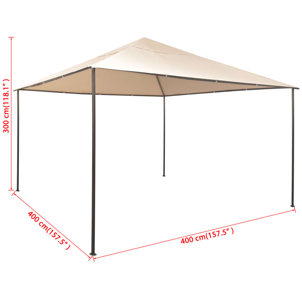 Prieel Staal 4 x 4 m