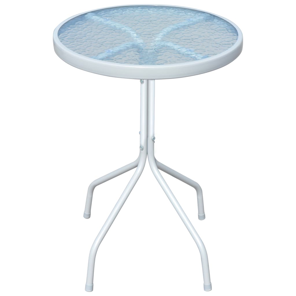 Bistrotafel 80X71 Cm Staal Grijs