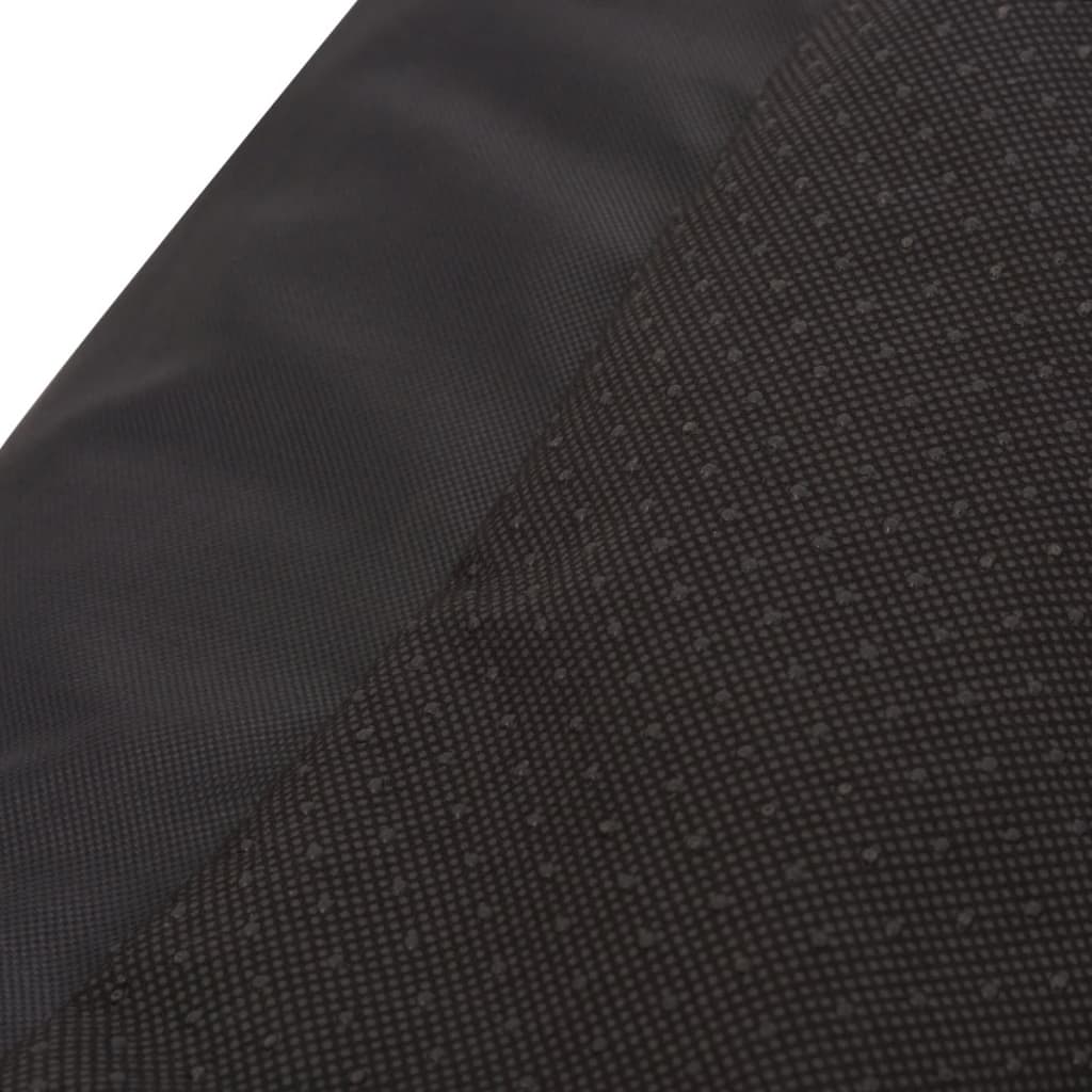 Hondenbed met gewatteerd kussen maat XL zwart xl