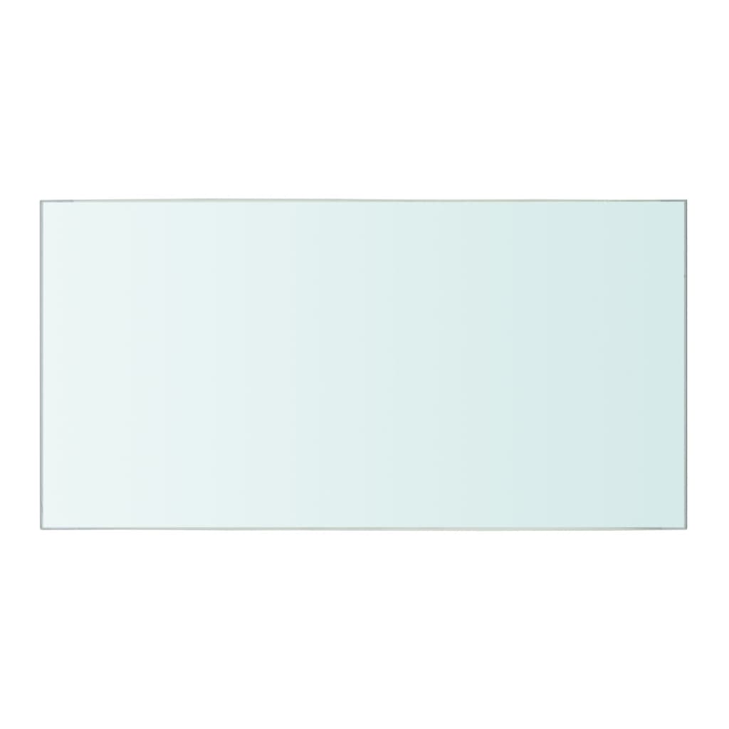 Wandschap Transparant Glas 1 40 x 20 cm