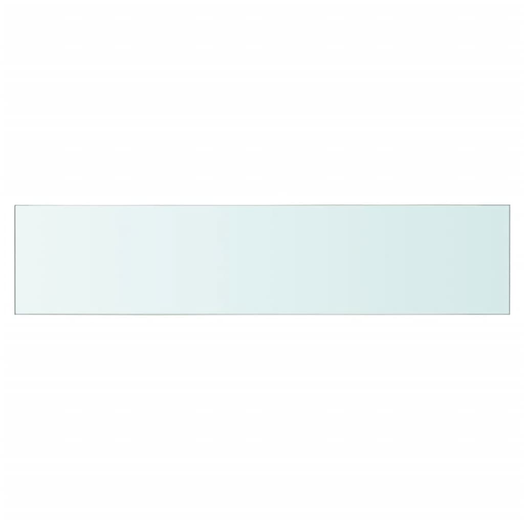 Wandschap Transparant Glas 1 60 x 12 cm