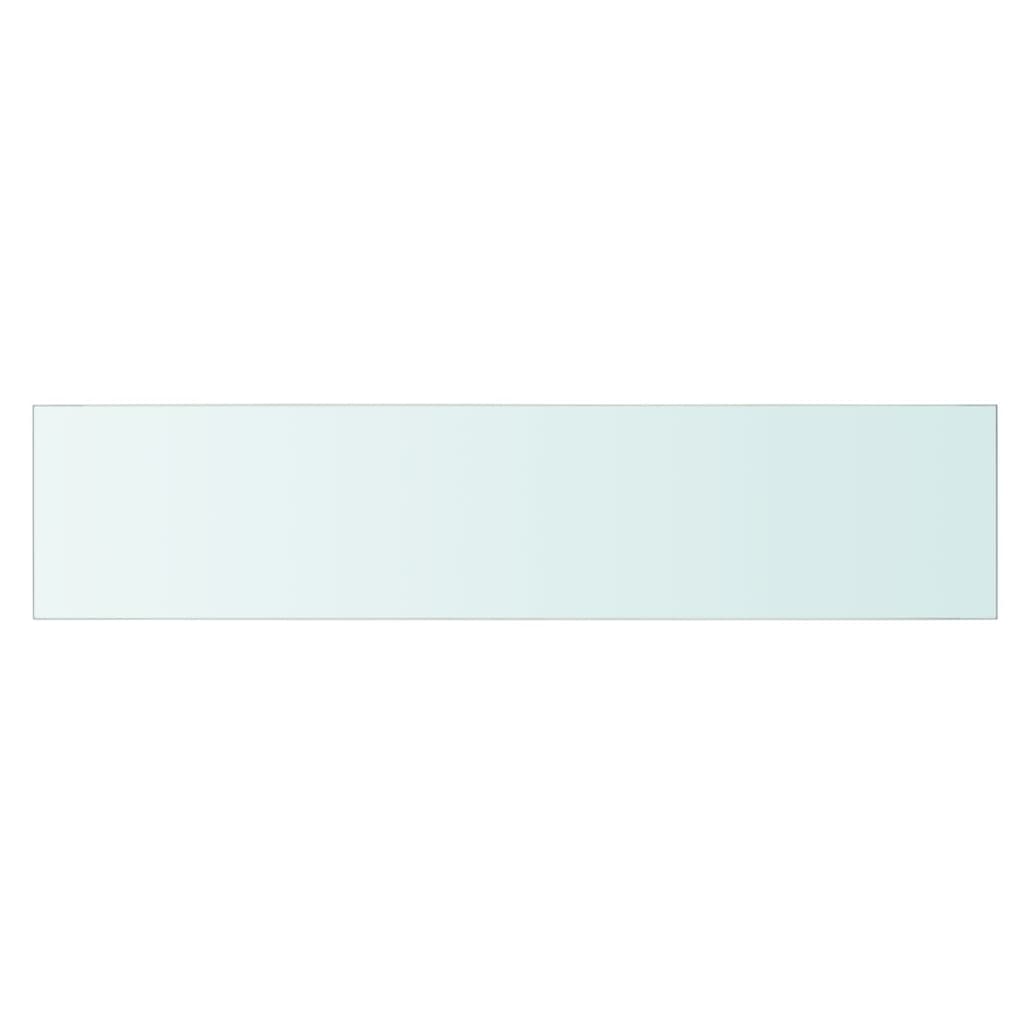 Wandschap Transparant Glas 1 90 x 20 cm