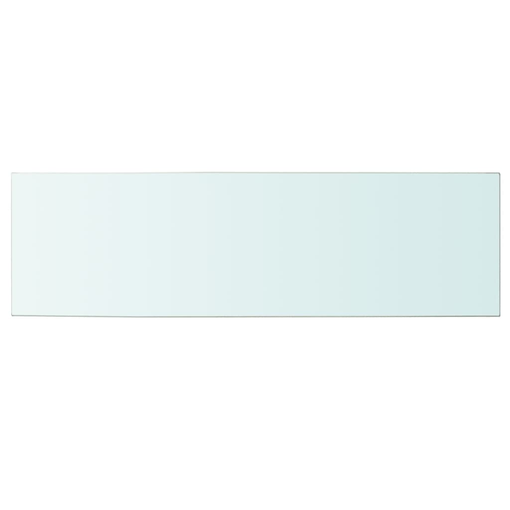 Wandschap Transparant Glas 1 100 x 30 cm