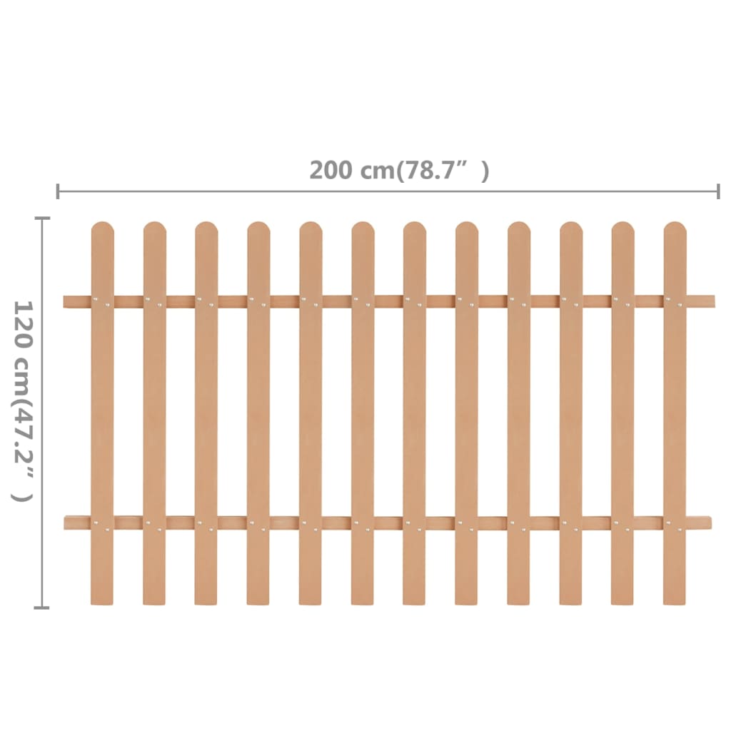 Hek 200X Hkc 120 cm Bruin