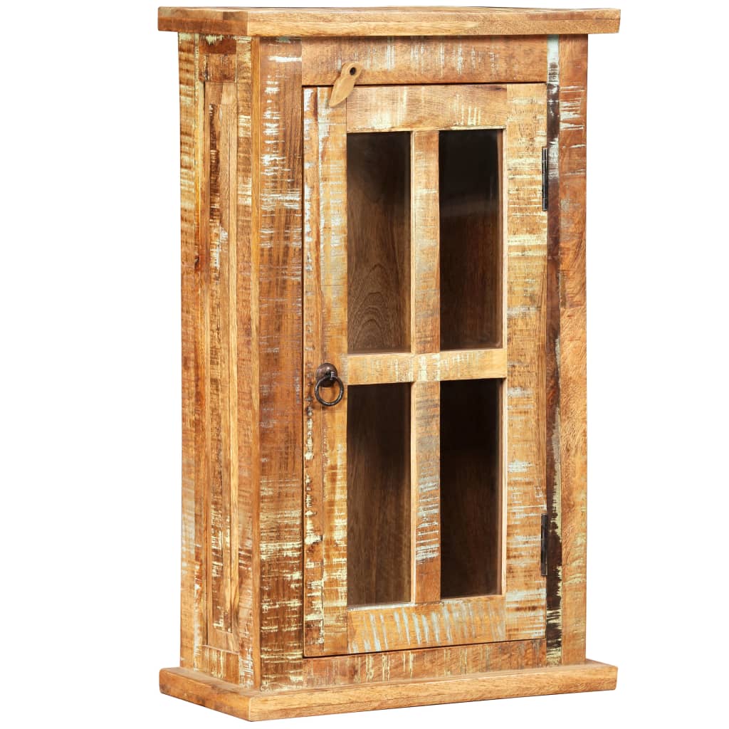 Wandkast 44X21X72 Cm Massief Gerecycled Hout