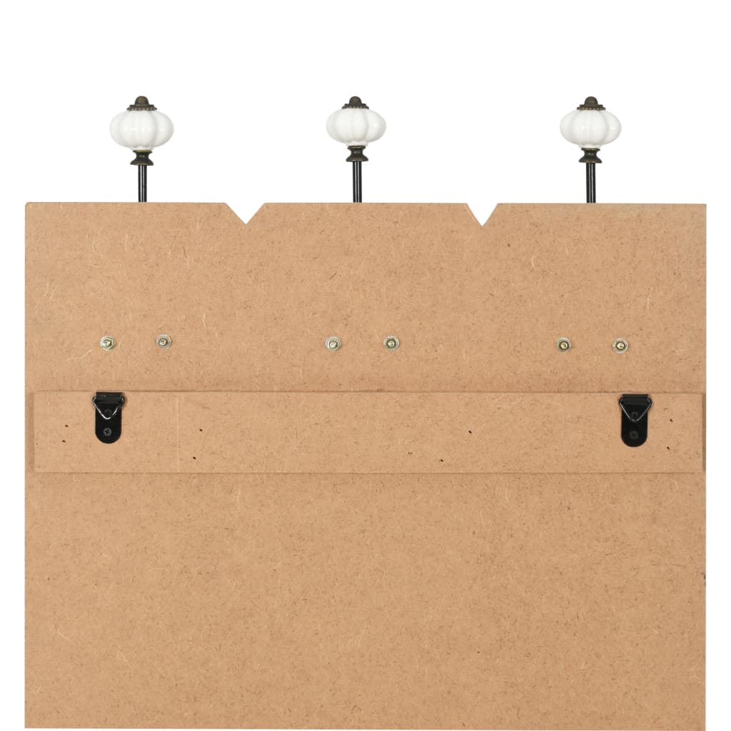 Wandkapstok Met 6 Haken 20X40 Cm Home Is