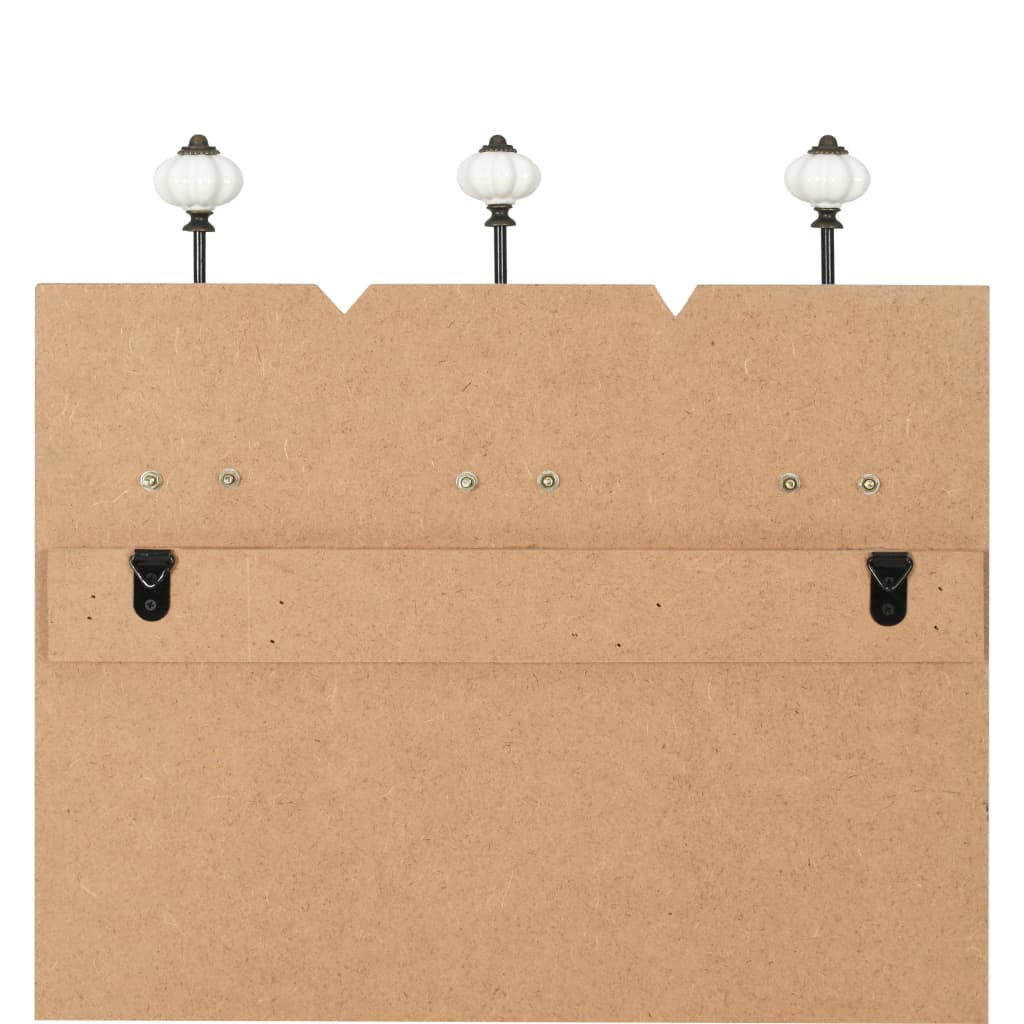 Wandkapstok Met 6 Haken 20X40 Cm Live Life