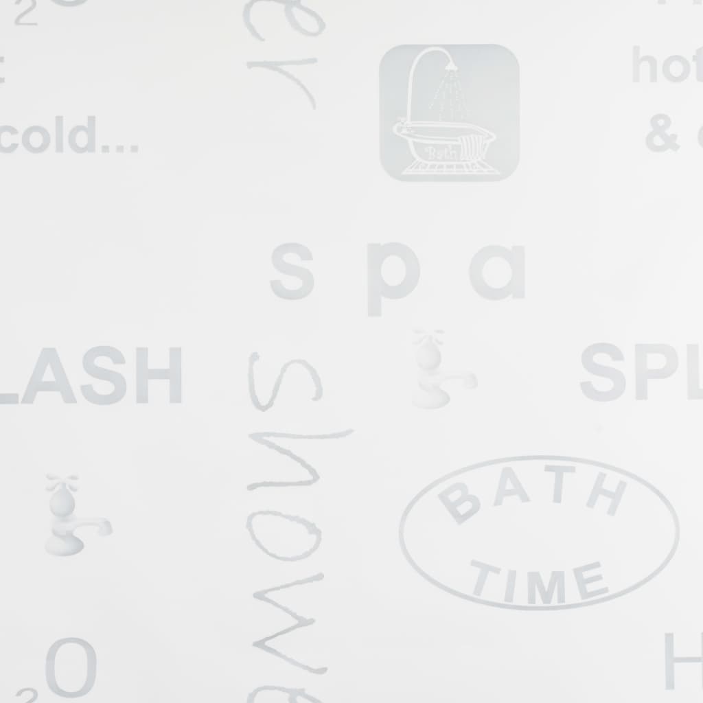 Rolgordijn voor douche 160x240 cm splash 160 x 240 cm Splash