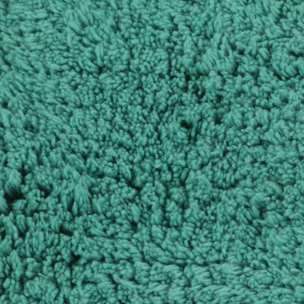Badmattenset Stof 3-Delig Turquoise