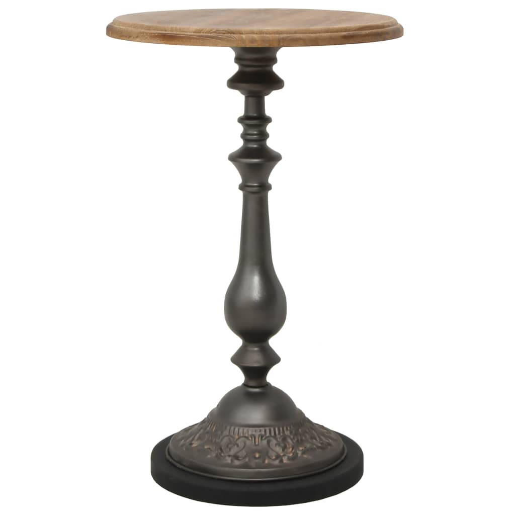 Bijzettafel 40X64 Cm Massief Vurenhout Bruin