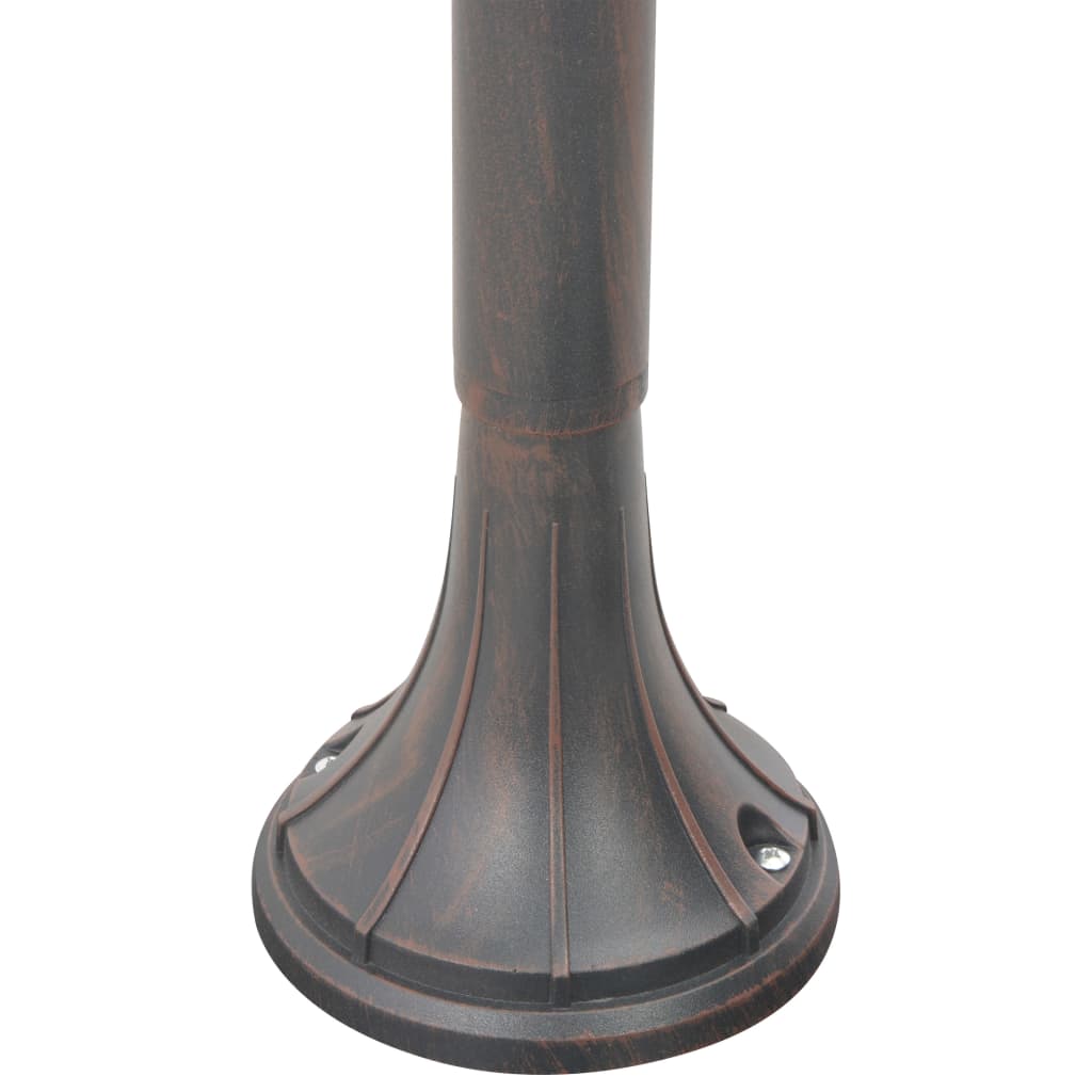 Paalverlichting Tuin E27 20 Cm Aluminium Brons