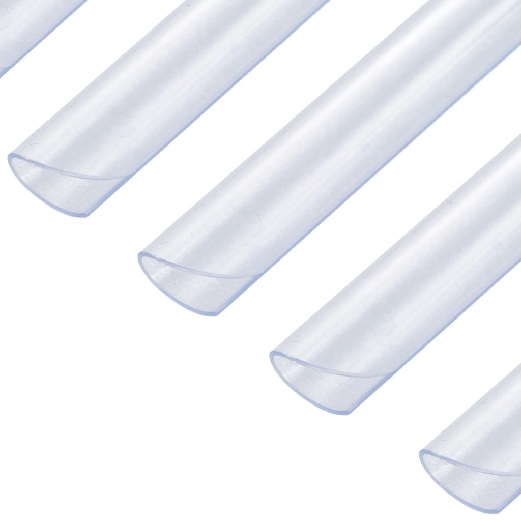 Schuttingstrookklemmen Pvc Transparant Doorzichtig