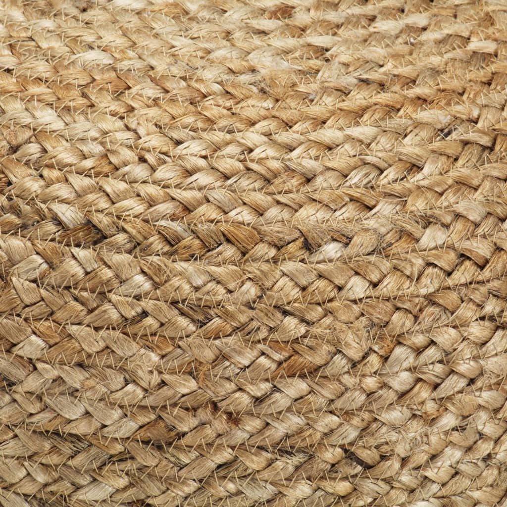 Poef Handgemaakt Jute 45 x 30 cm
