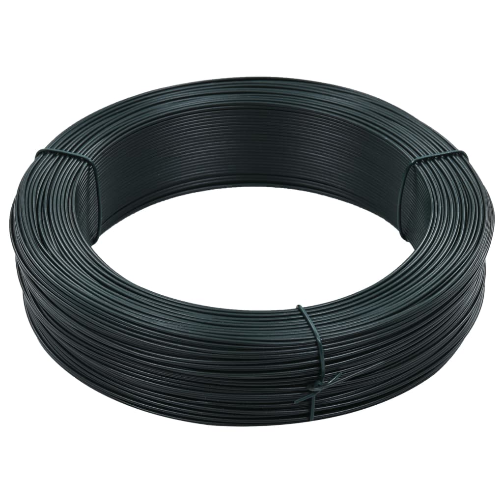 Hekbinddraad 250 M 0,9/1,4 Mm Staal Zwartachtig Groen