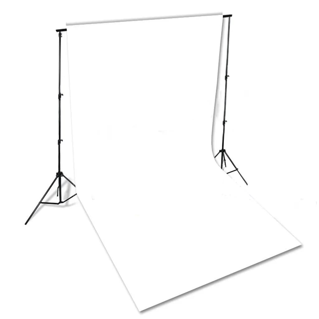 Achtergrond Katoen 600 x 300 cm Wit