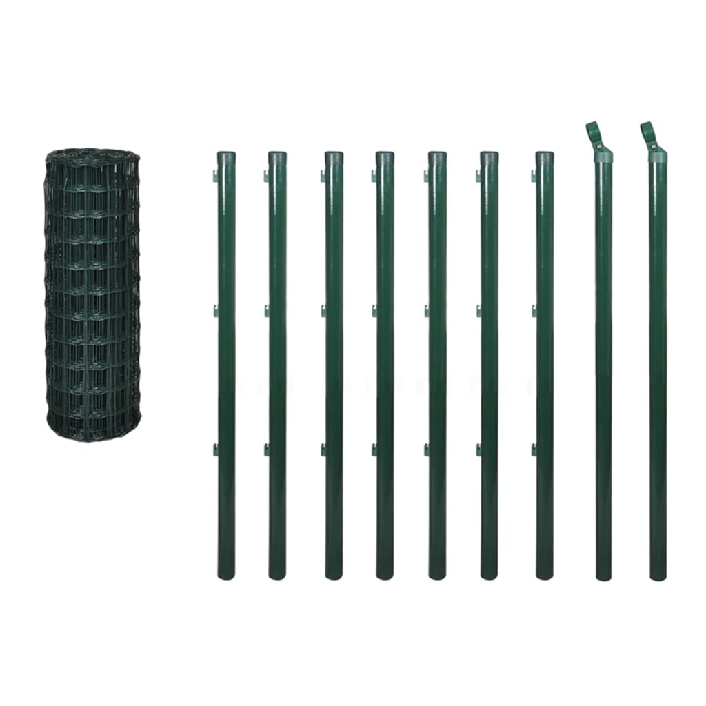 Eurohek 10X0,8 M Staal Groen 0.8 m 10 m