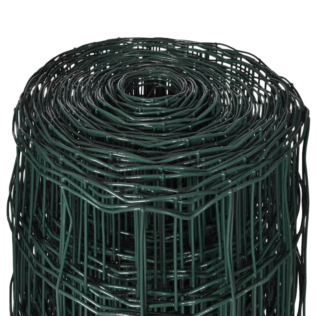 Euro Hek 10X1,2 M Staal Groen 10 m