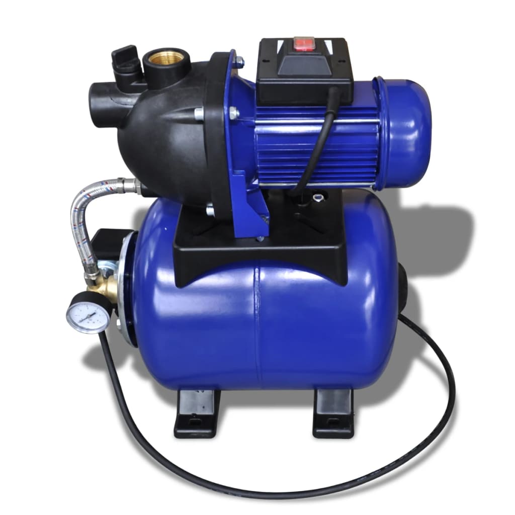 Elektrische Tuinpomp 1200W Blauw