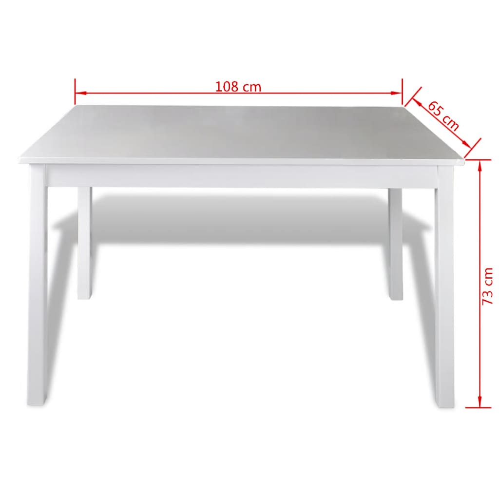 -Delige Eethoek Wit