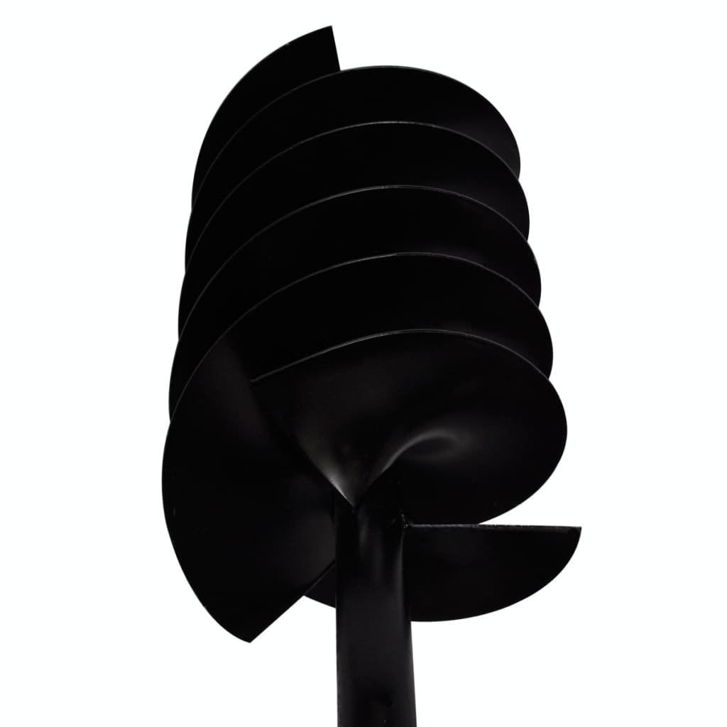 Grondboor met handvat en schroefkop 150 mm (zwart) 150 mm