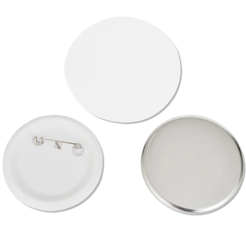 500 st Buttononderdelen 44 mm 44 mm