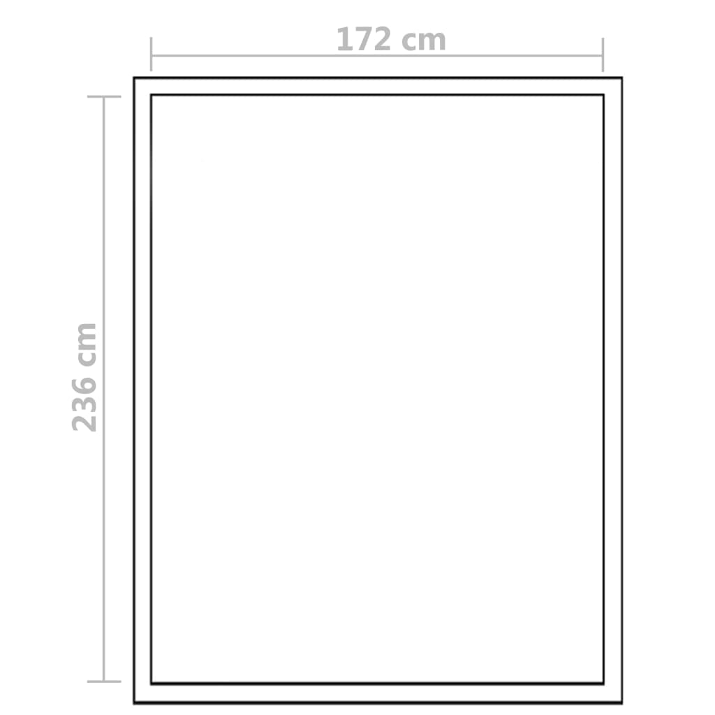 Tuinkas Met Basisframe 4,6 M² Versterkt Aluminium 242 x 190 x 195 cm