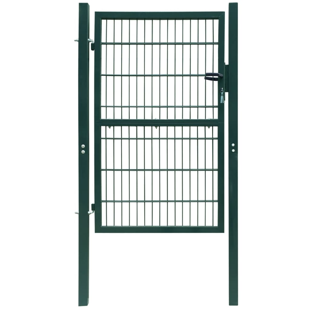 Poort Dubbelstaafmat (Enkel) 106X130 Cm Antracietgrijs