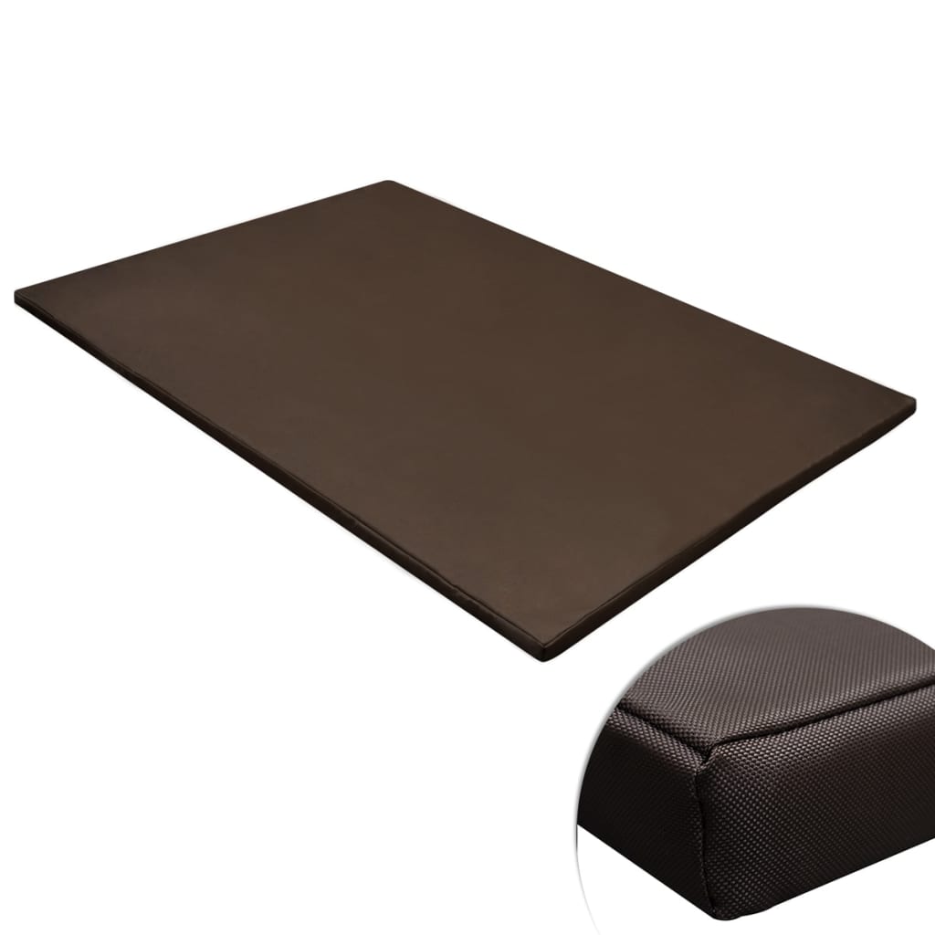 Hondenmat Plat Vierkant M Bruin
