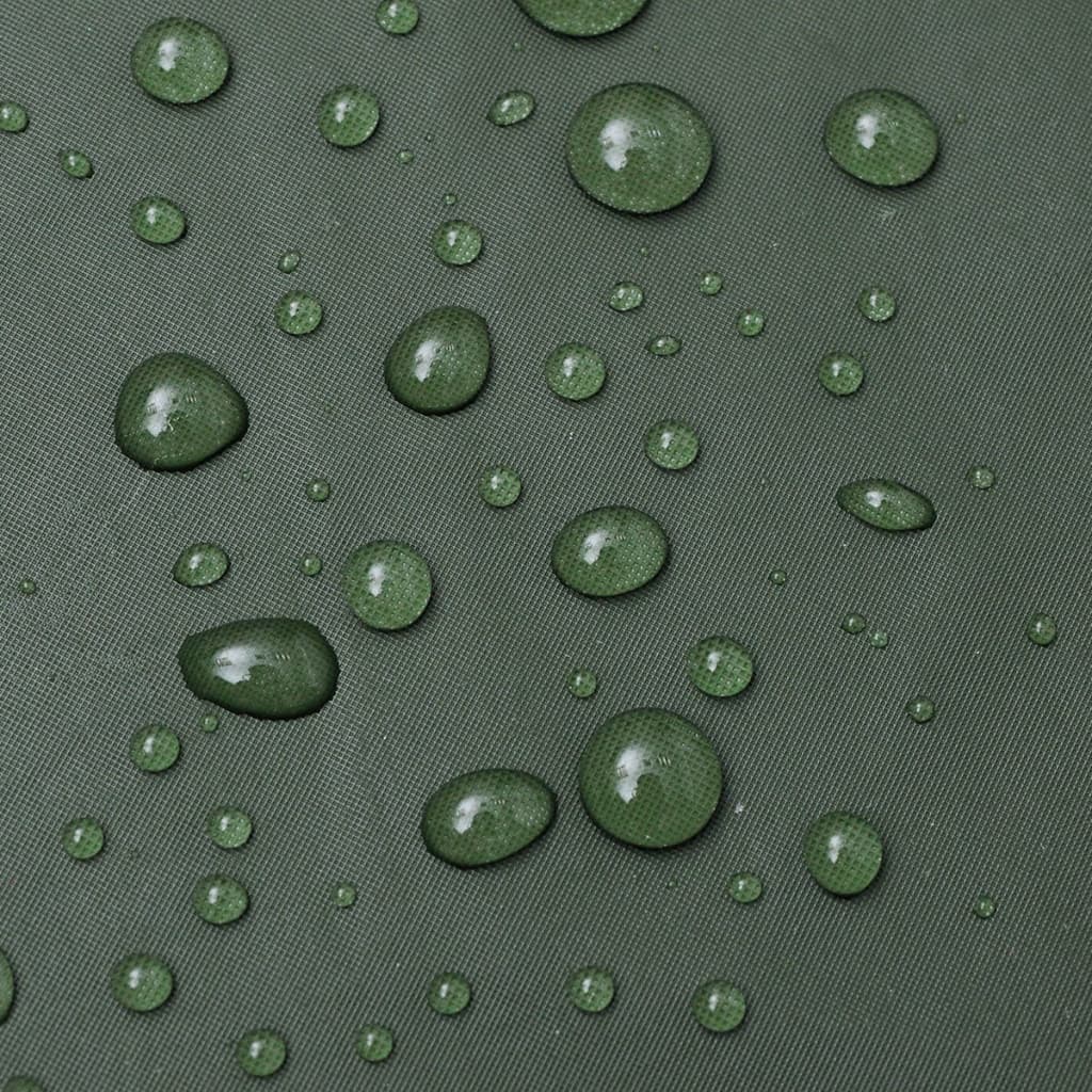 Tweedelig Regenpak Waterbestendig Met Capuchon Groen Xl