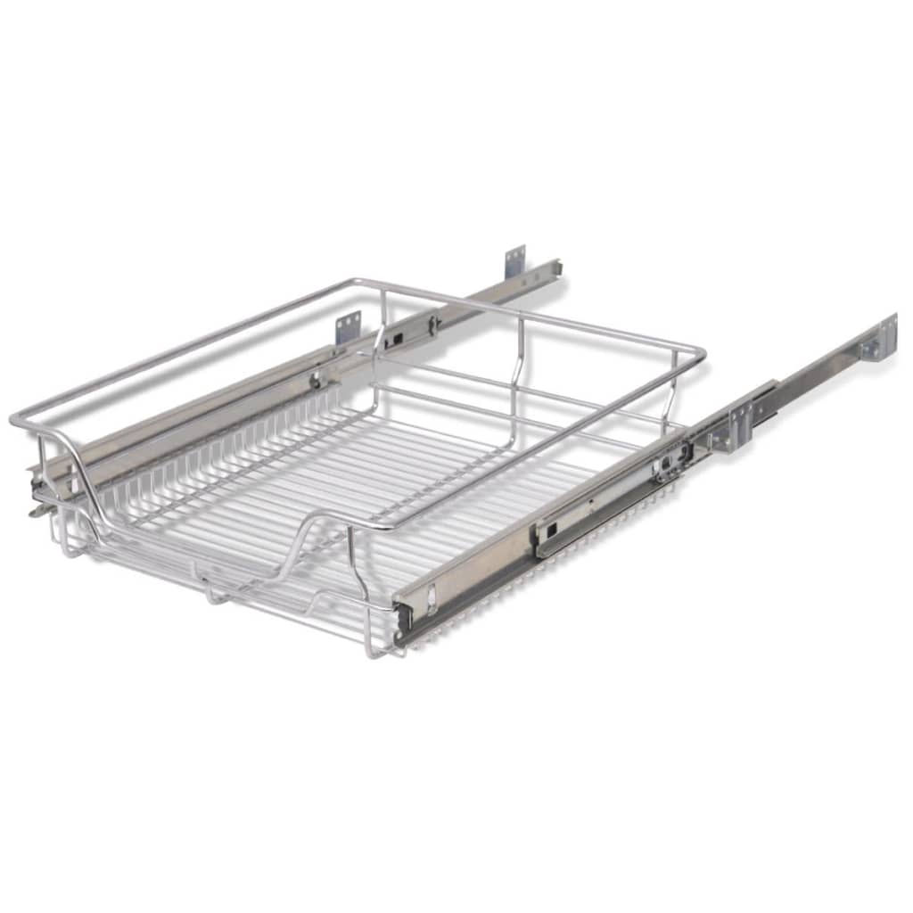 Draadmanden Uittrekbaar 2 St Kleurig 500 mm