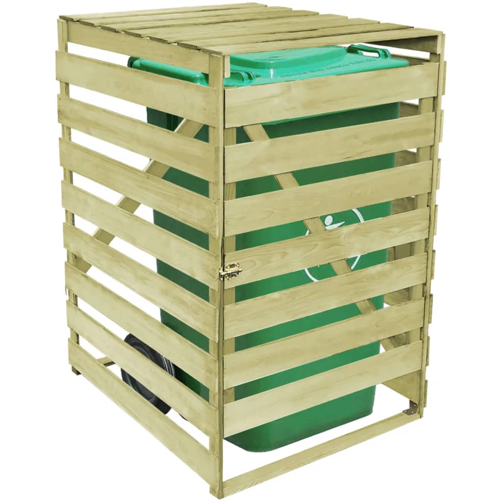 Containerberging Enkel 240 L Geïmpregneerd Hout 1 container