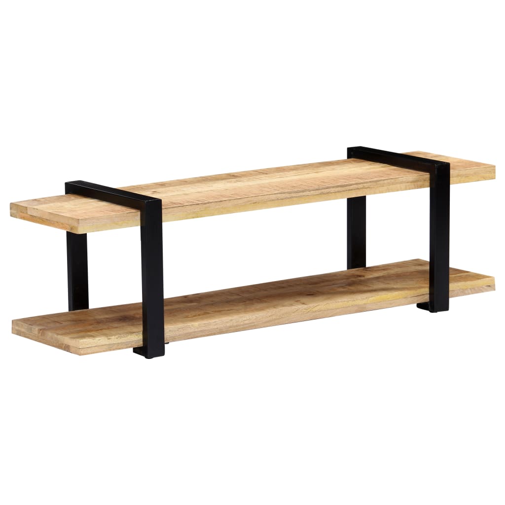 Tv-Meubel 130 x 40 x 40 cm massief mangohout