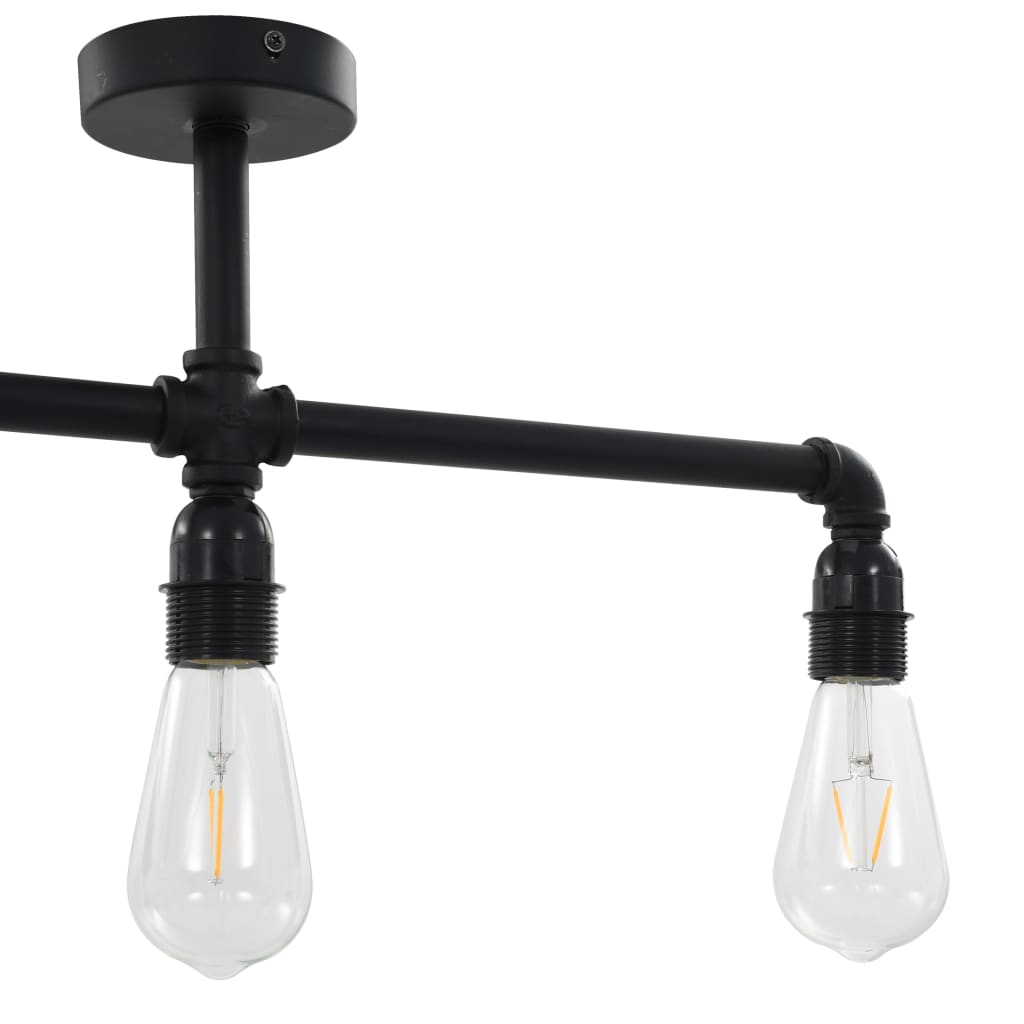 Plafondlamp Xe27 Zwart 3