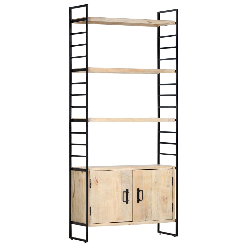 Boekenkast Met 4 Schappen 80X30X80 Cm massief mangohout