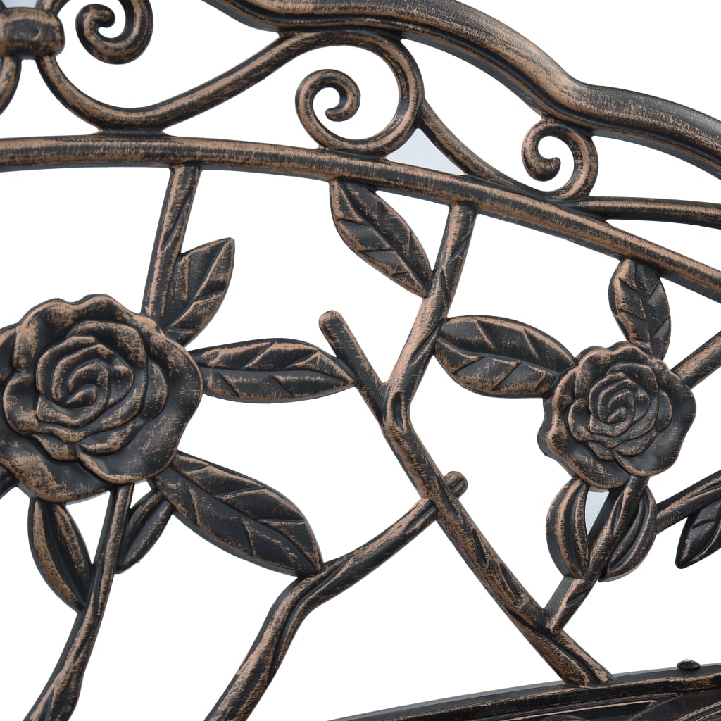 Bistrobank 00 Cm Gietaluminium Kleurig Brons