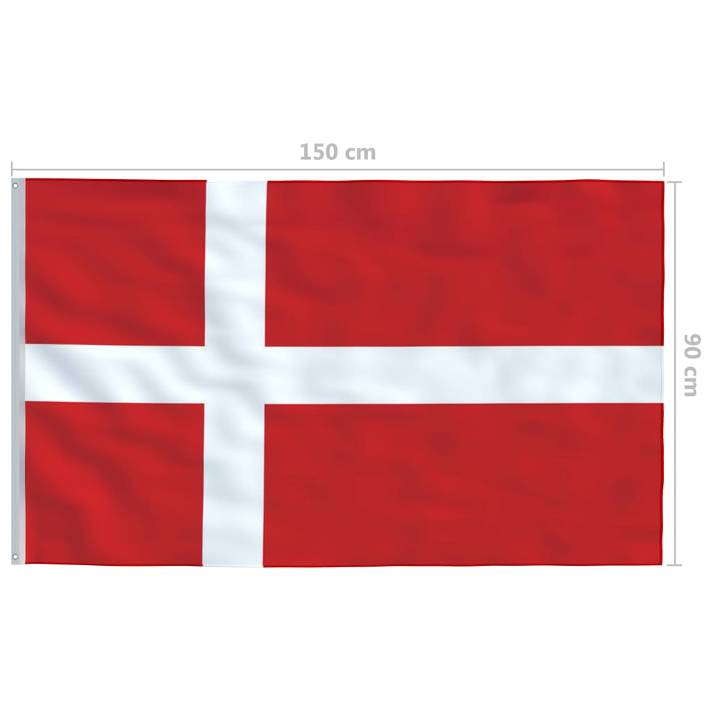 Vlag Denemarken 90x150 cm Alleen vlag Denemarken