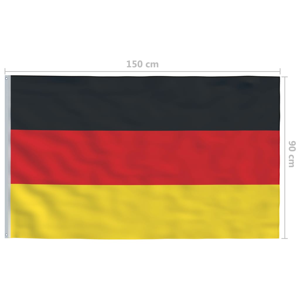Vlag Duitsland 90x150 cm Alleen vlag Duitsland