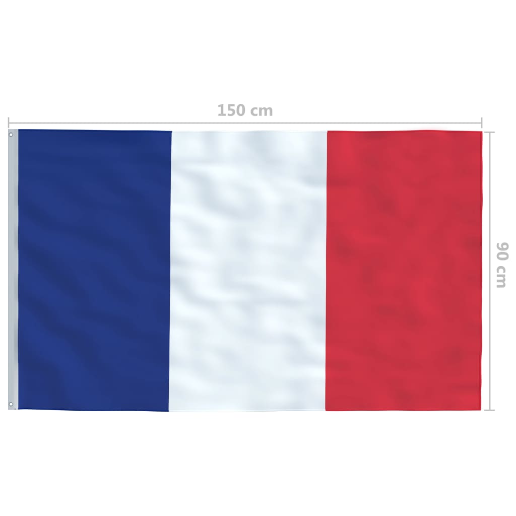 Vlag Frankrijk 90x150 cm