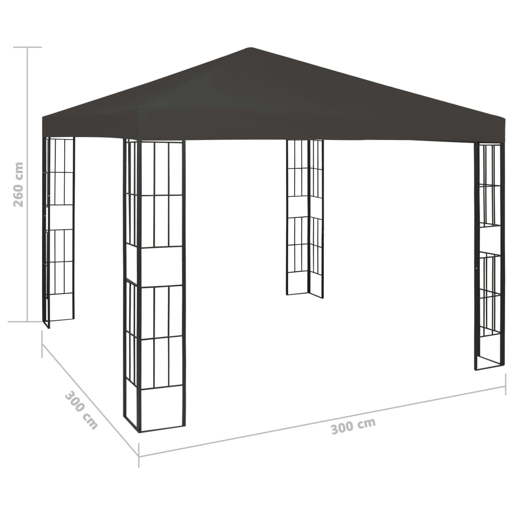 Prieel 3X3 M Antraciet