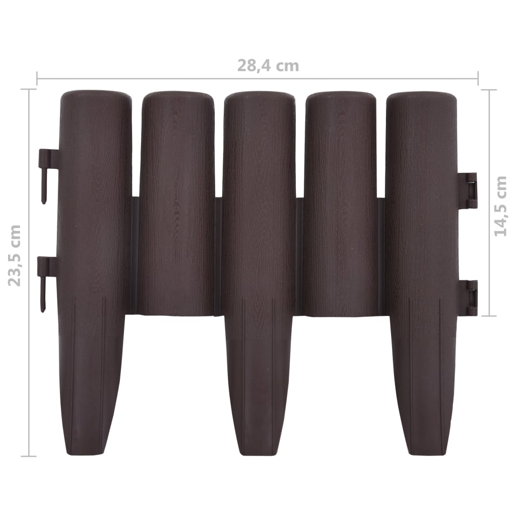 Gazonranden 10 M Pp Bruin